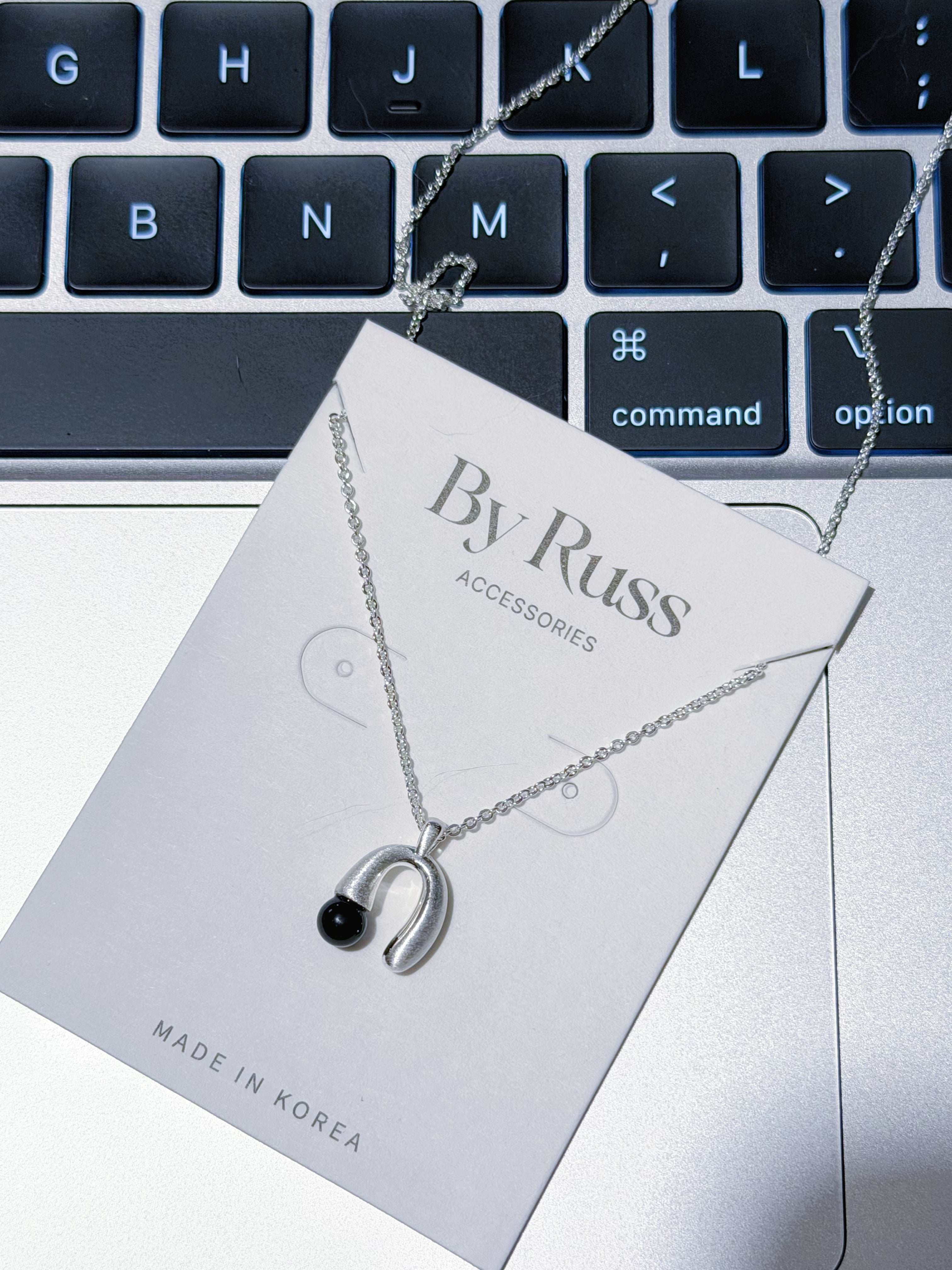 Silver Horseshoe Necklace