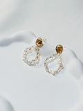 Crystal Hoop Earrings