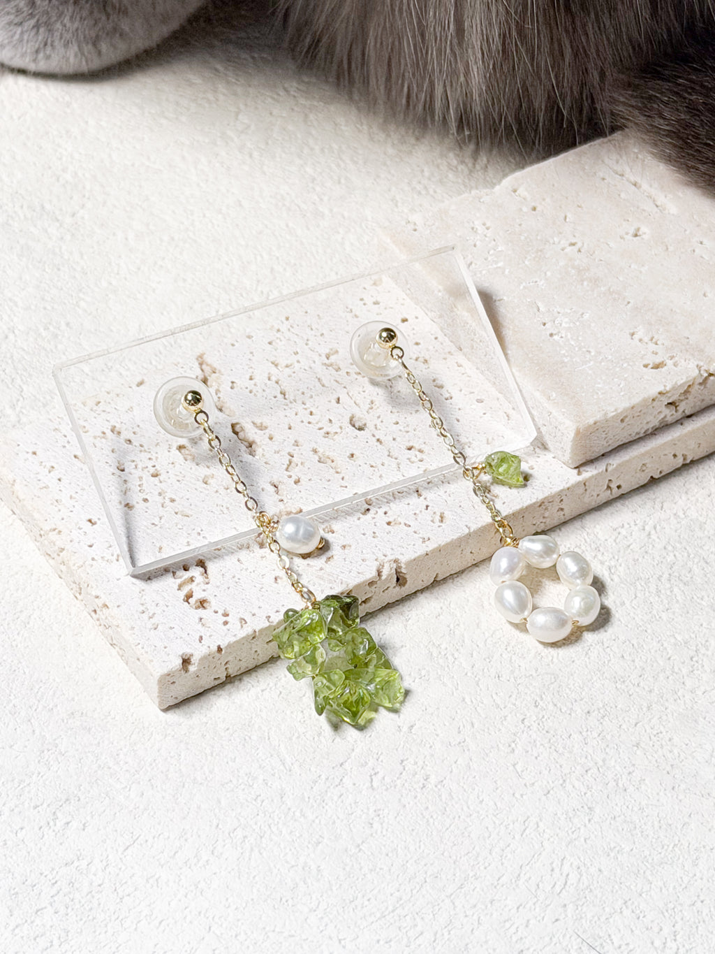 Peridot Forest Rhythm Earrings