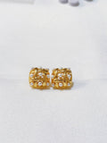 Square Woven Earrings